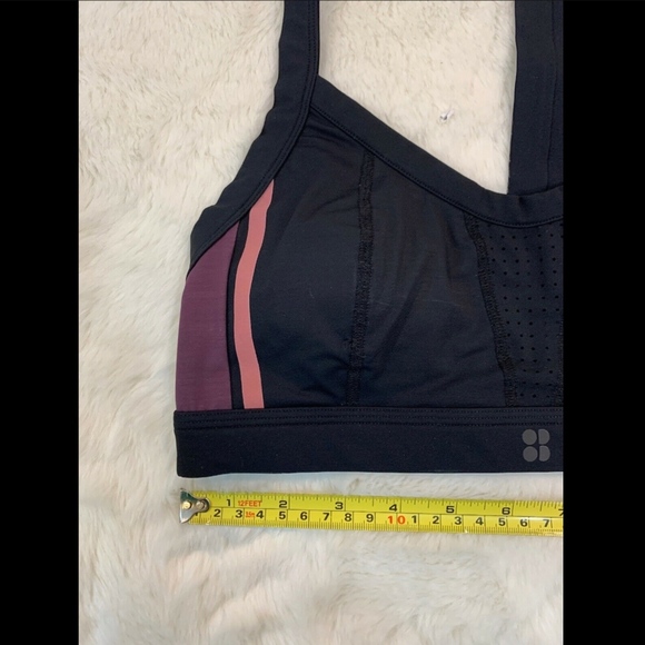 NWT $85 Sweaty Betty Upbeat Padded Bra in‎ Black [SZ Small ] - Picture 3 of 8